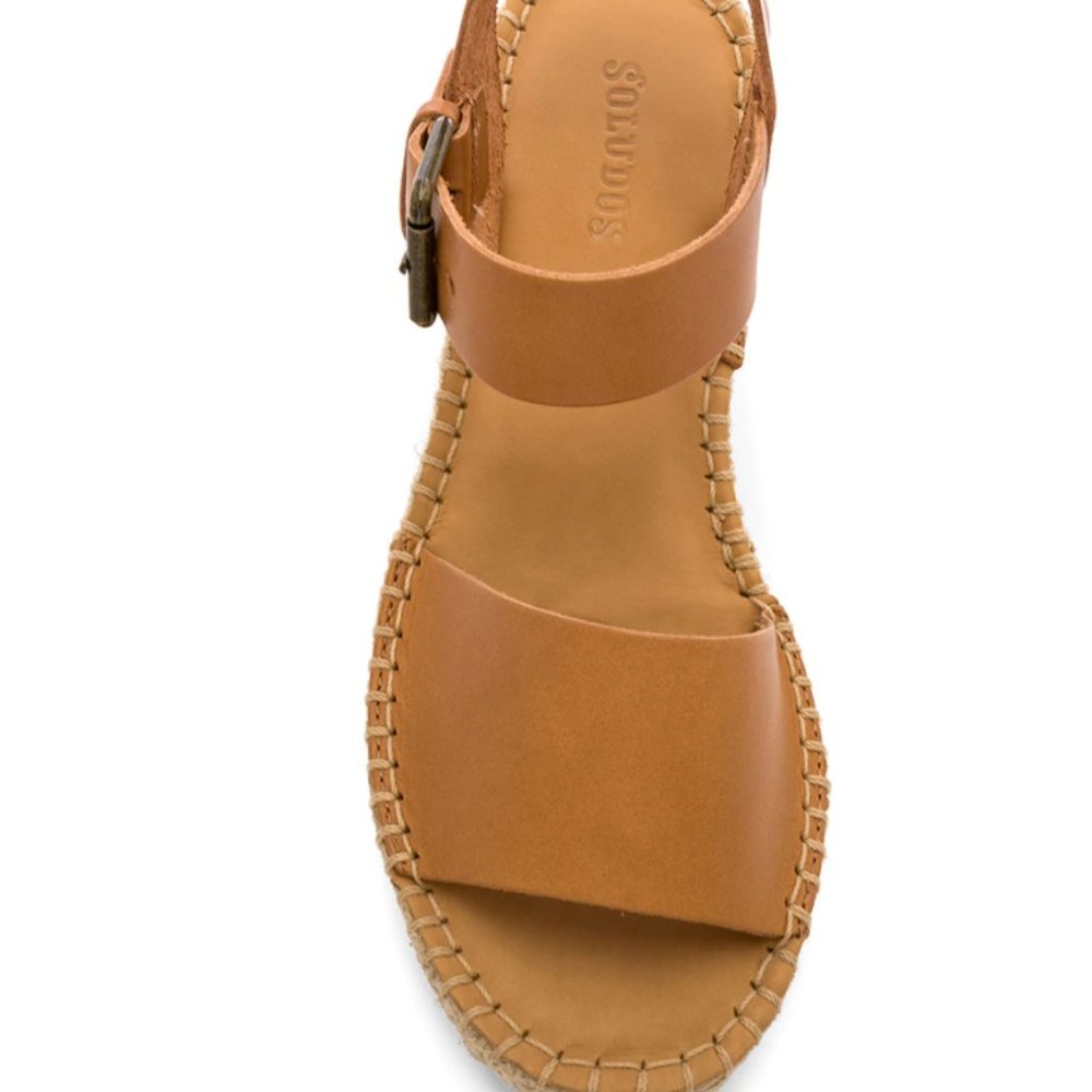 Soludos Minorca High Platform Espadrille Wedges size 8 - Picture 4 of 14